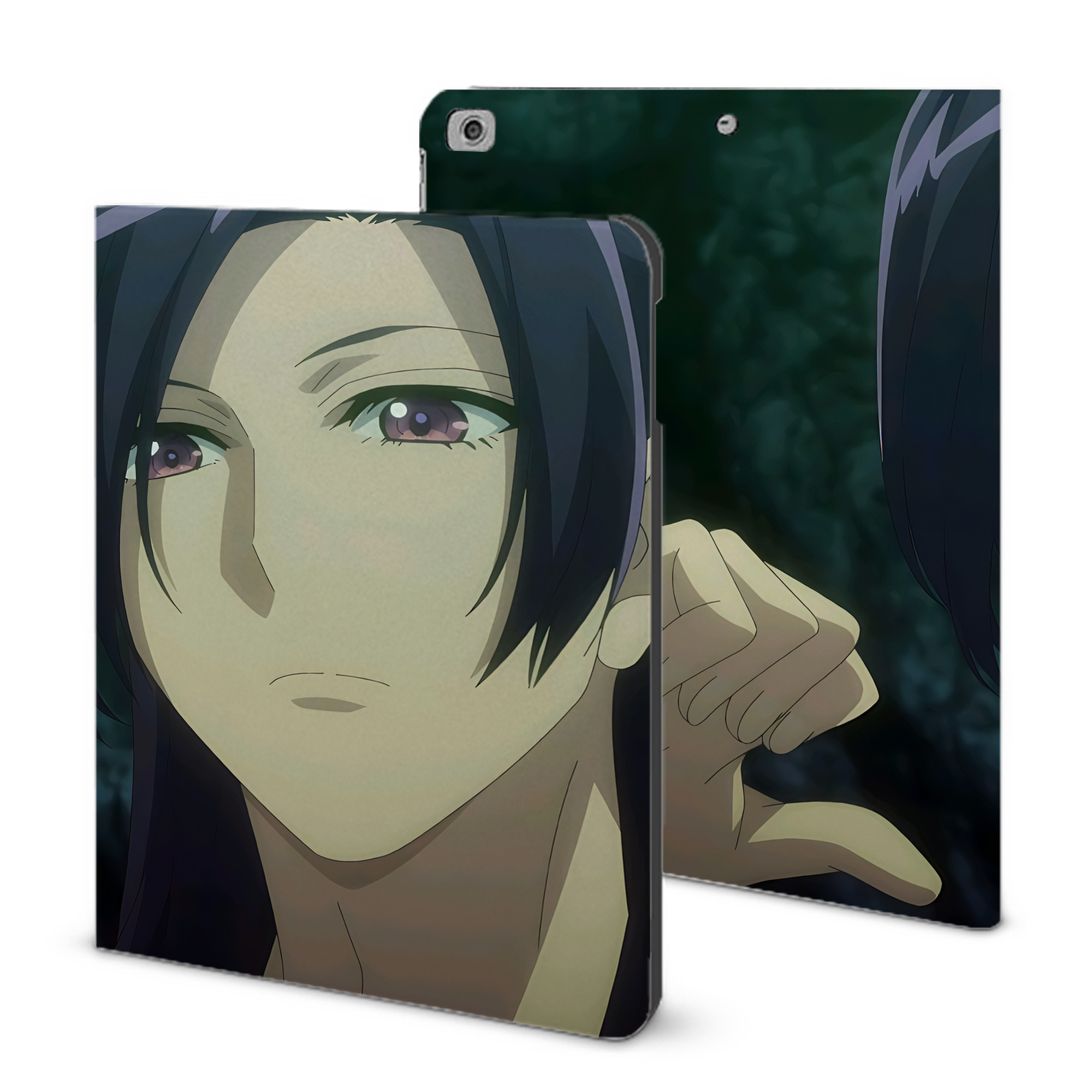 （画像用） 薬屋のひとりごと The Apothecary Diaries IPad ケース ブック型 PUレザー TPU 耐衝撃 軽量 薄型 ペン収納なし 全面保護 IPad 各モデル対応